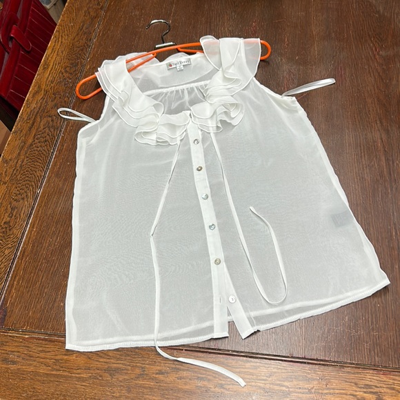 Red Berry shear top - Picture 1 of 9